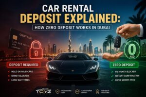 car rental deposit explained